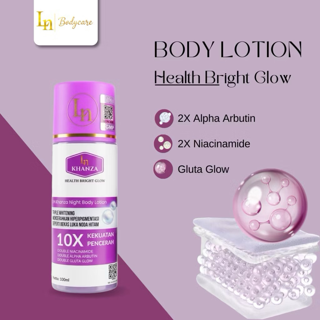 [HB MALAM] Lotion 10x Dosting Kelupas Siang Malam HB Whitening BPOM 100ML new