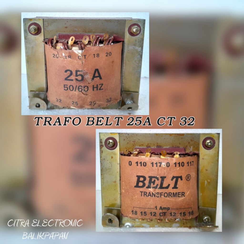 TRAFO BELT 25A CT 32