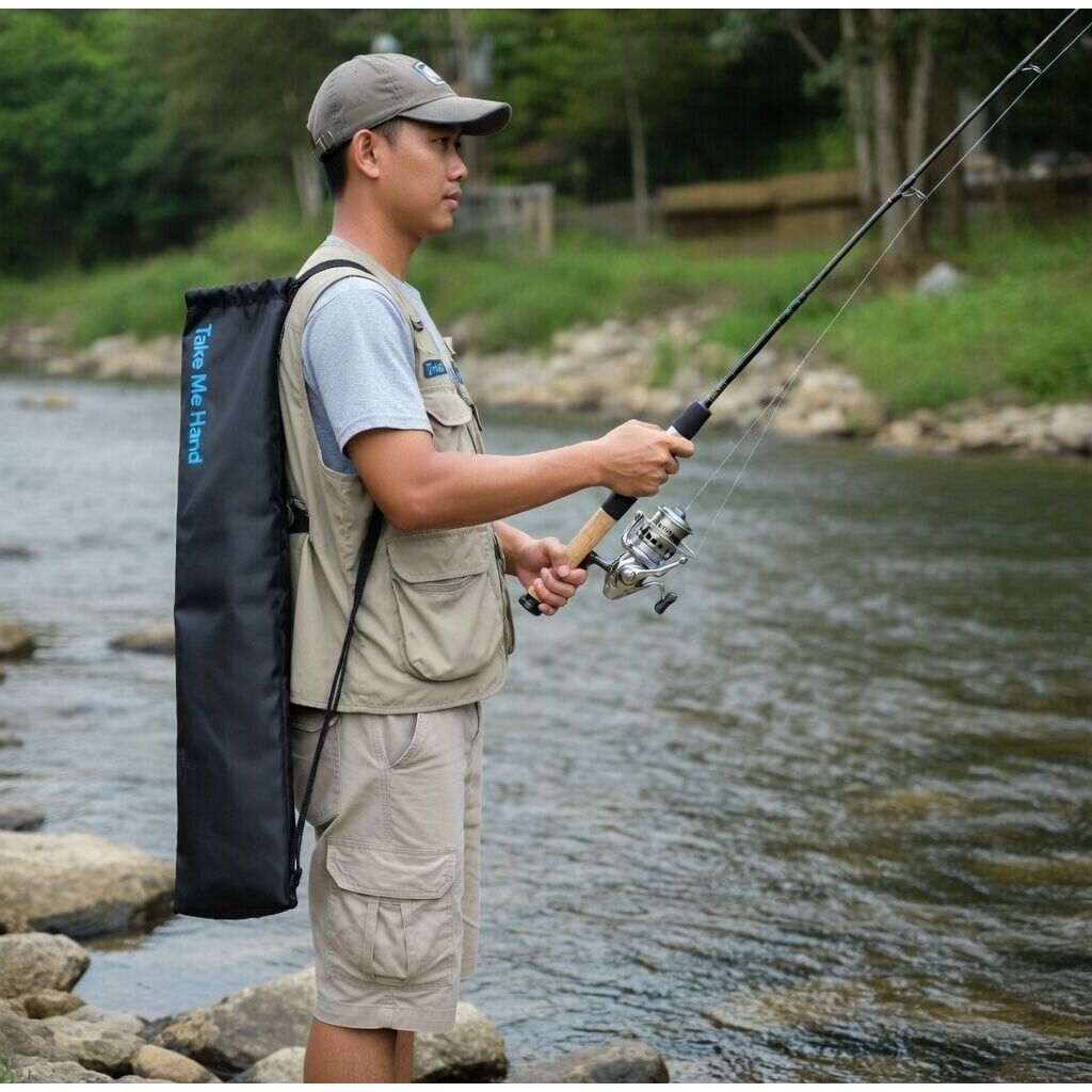 TMH Tas Pancing Serut Tas Pancing Anti Air Tas Pancing Waterproof