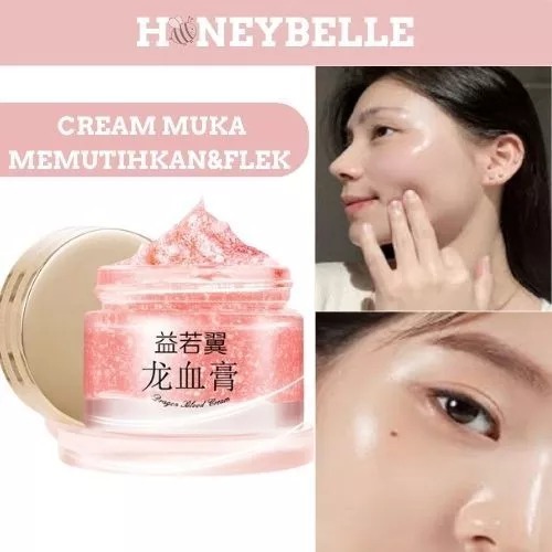 YIROI DRAGON BLOOD CREAM WHITENING|CREAM MENCERAHKAN DAN MELEMBABKAN WAJAH | |DRAGON BLOOD ORIGINAL 