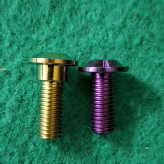 Baut disc titanium Vario mio model( knock & polos) harga 1pcs