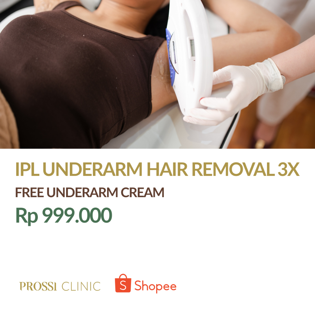 IPL UNDERARM HAIR REMOVAL 3x free UNDERARM CREAM