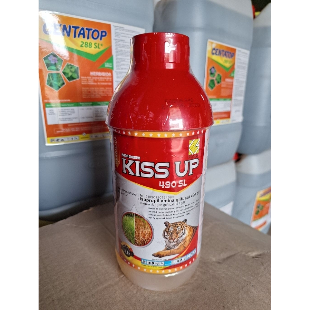 Kiss Up 490 SL 1 Liter - Herbisida Sistemik Glifosat