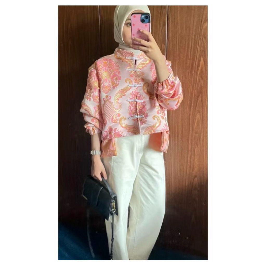 NEW LIMITED SADA TOP GOLDEN DAMASK BY MAIMOUN