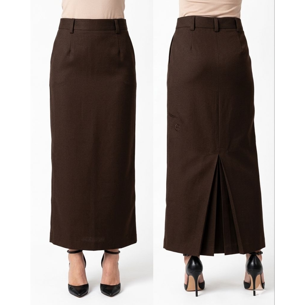 ROK SPAN COKLAT PRAMUKA// sekolah / guru