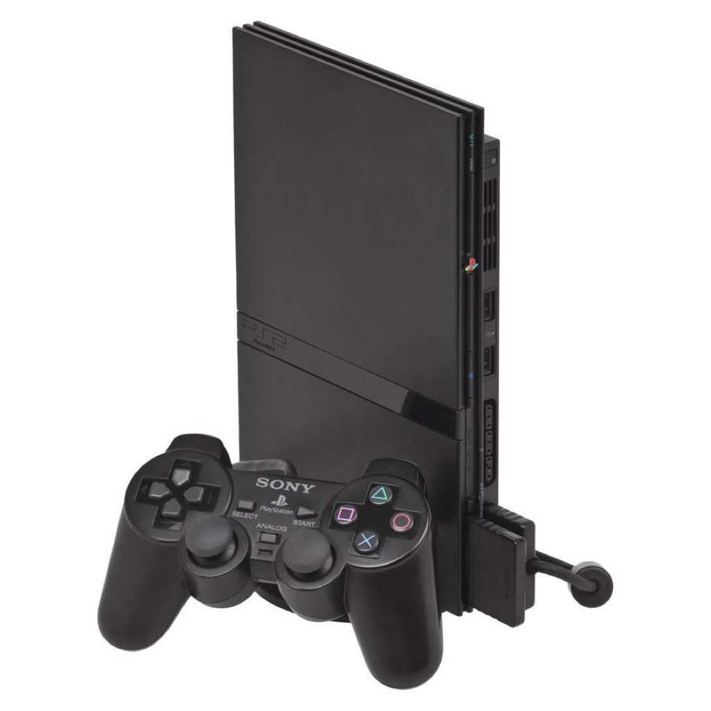 PS2 SLIM BISA KASET DAN HARDISK (HDD) FULL GAME