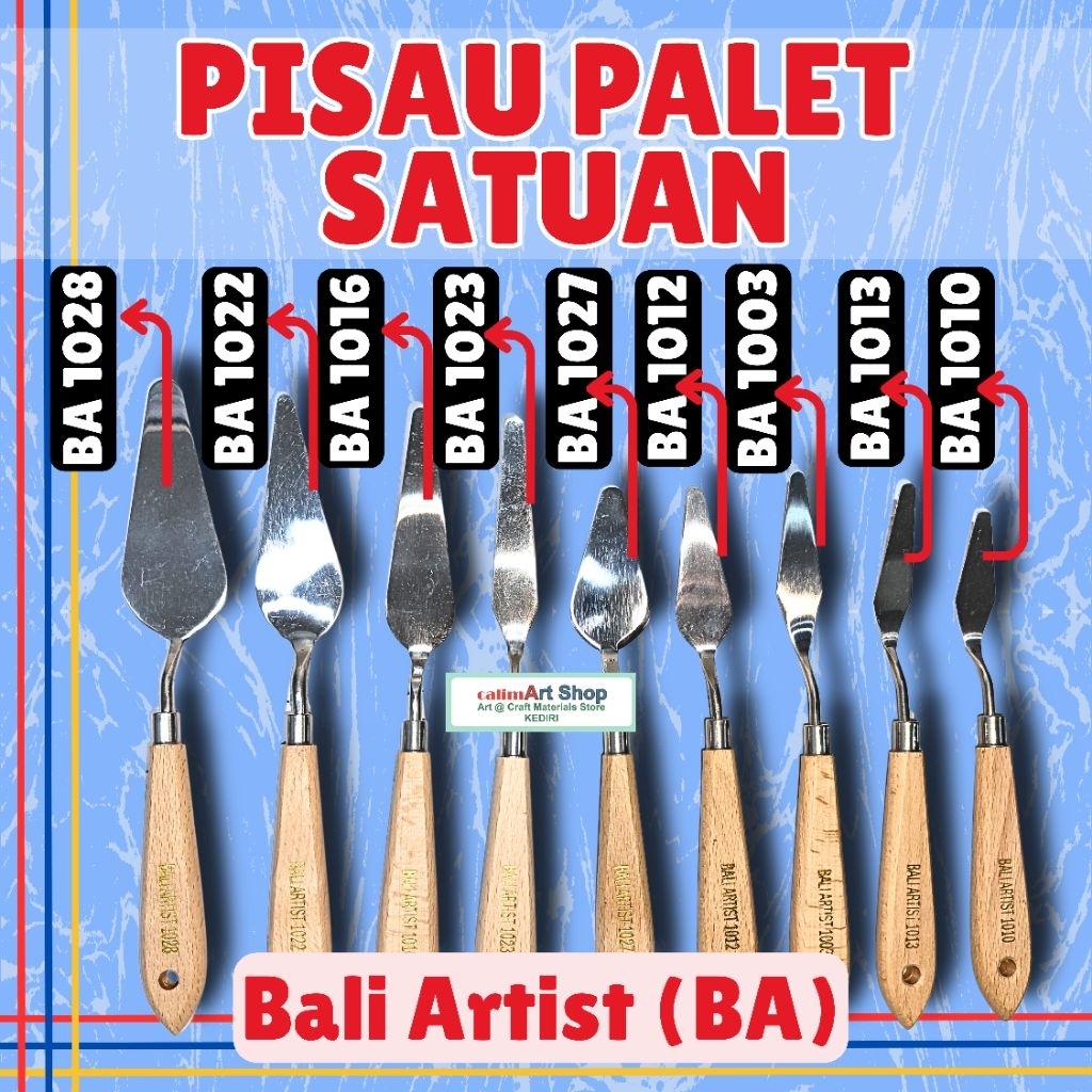 Xpression Painting Knife / Pisau Palet / Pisau Palet Murah