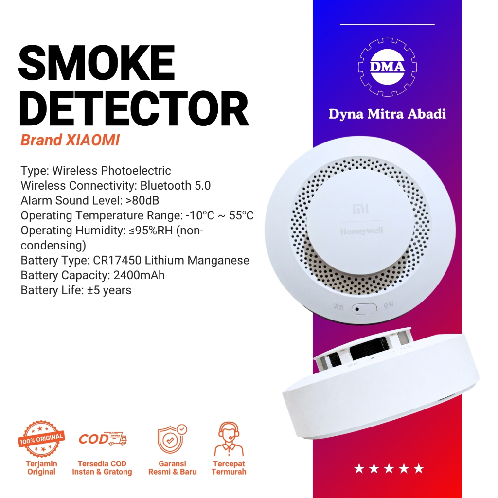 XIAOMI MIJIA HONEYWELL FIRE SMOKE ALARM DETECTOR SMART HOME KIT