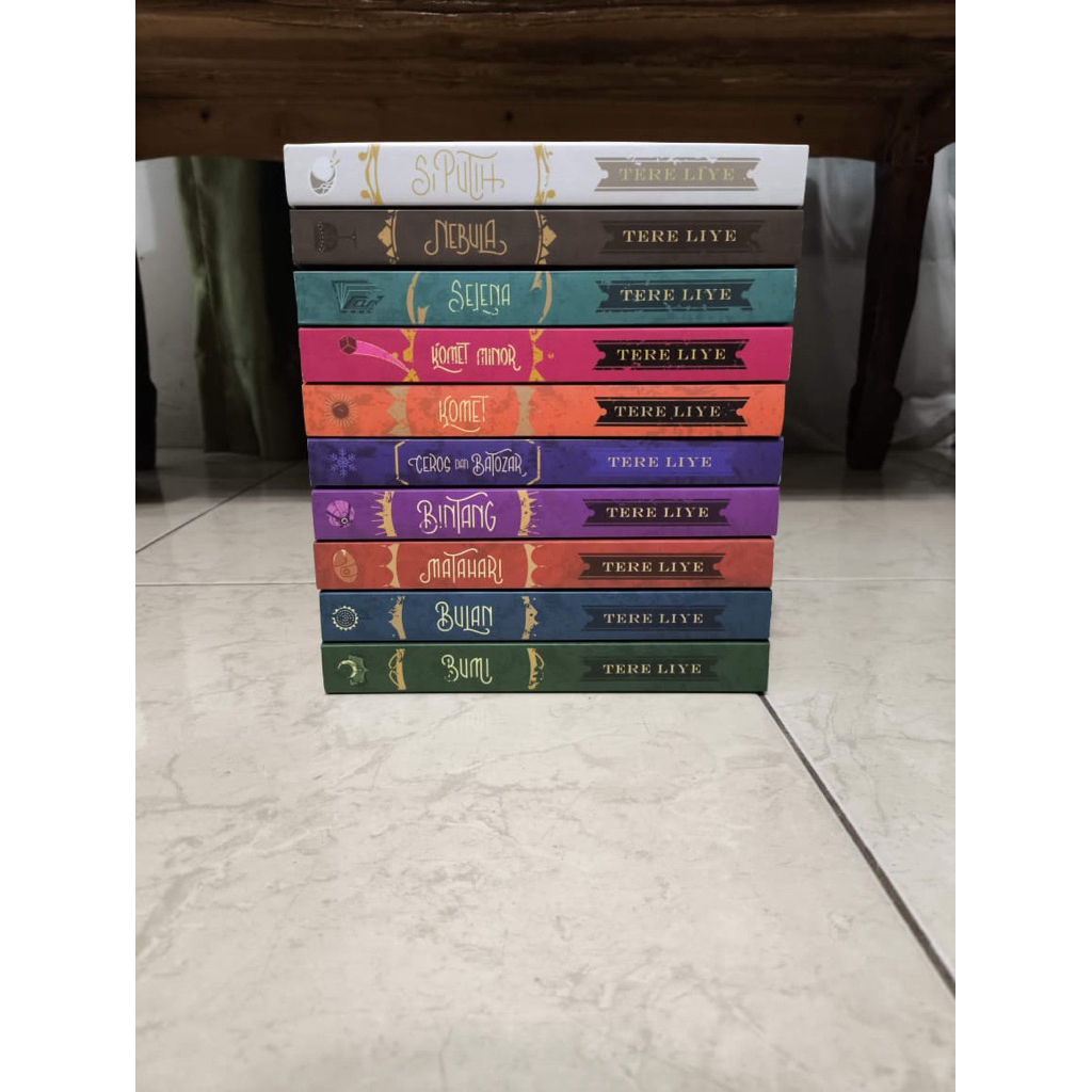 Preloved Novel Bumi Series - Tere Liye - Kondisi Bagus Original