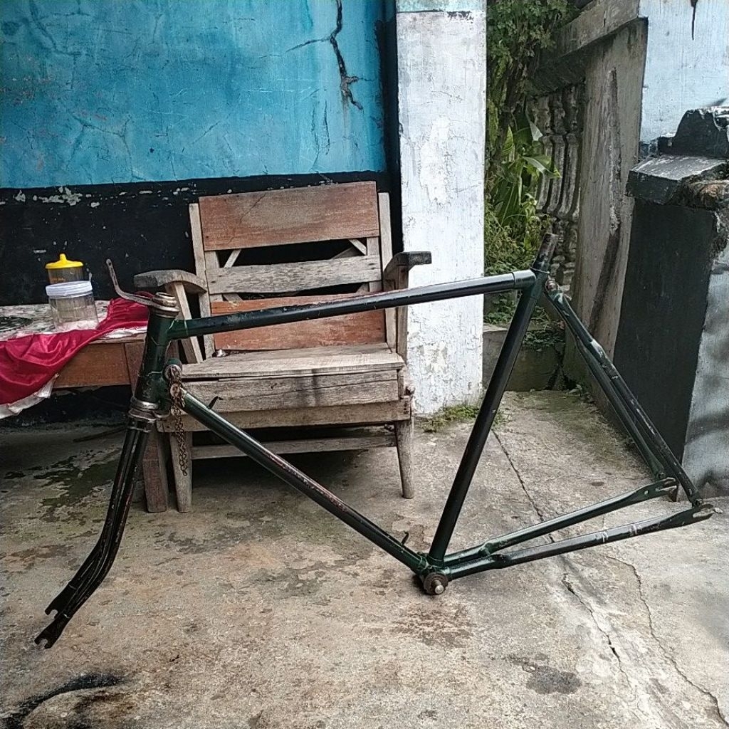 frame fork sepeda onthel tua humber heren