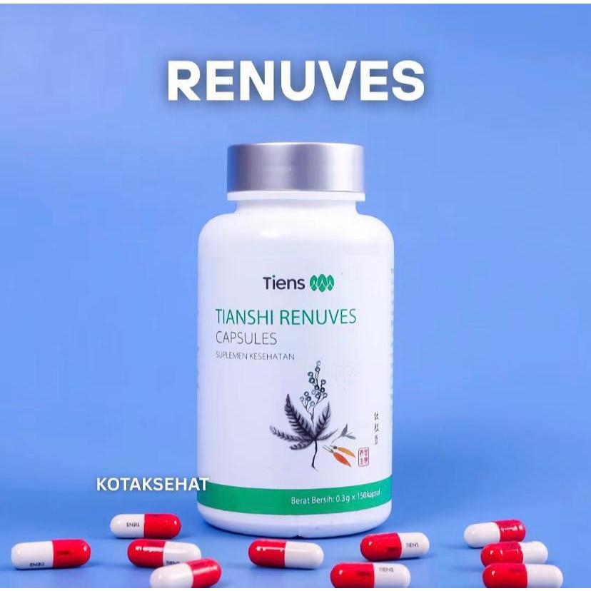 TIENS RENUVES CAPSULES - Sesak Nafas Asma Jantung dan Kesehatan Mata