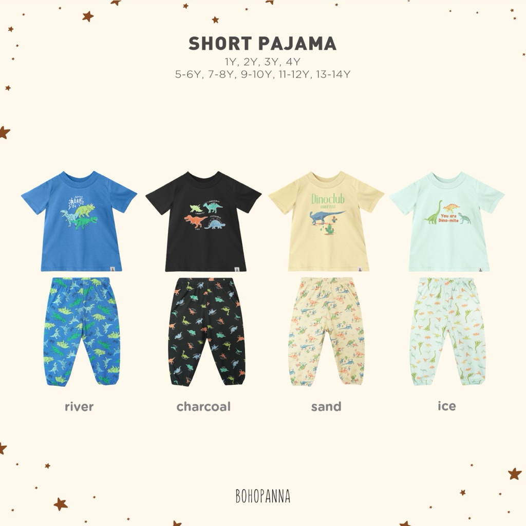 BOHOPANNA JOGJA - SHORT PAJAMA - PAJAMA