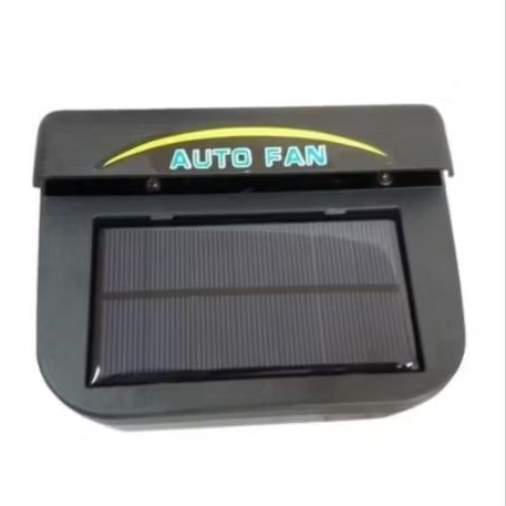 Auto Fan / Cooling Fan Kipas. Angin Otomatis Solar Panel Penghilang Hawa Panas Mobil