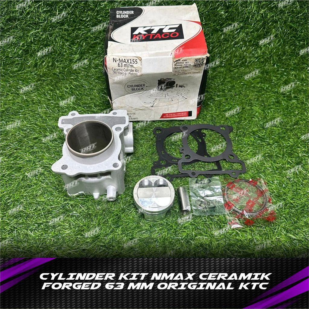 BLOCK SEHER CYLINDER KIT CERAMIK NMAX 63MM FORGED ORIGINAL KTC