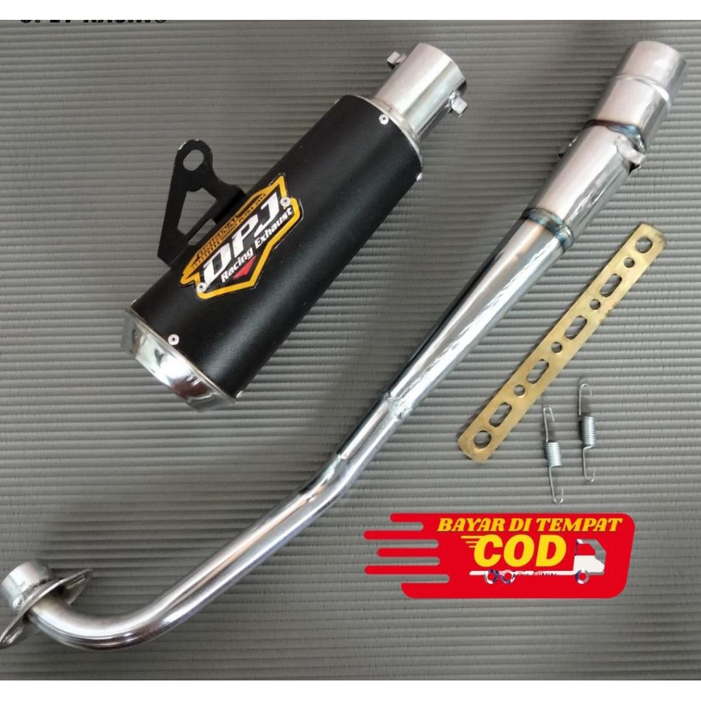 KNALPOT RACING DPJ GP1 supra karisma jupiter vega absolute revo prima smash shogun