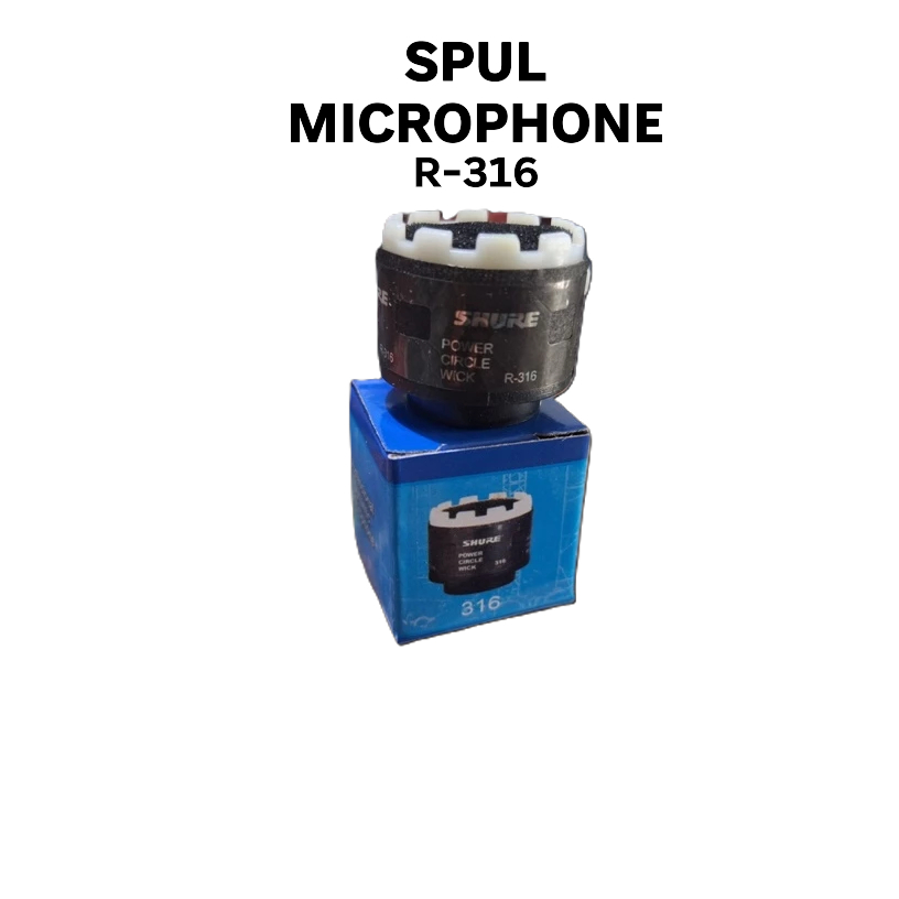 Spul Mic SH 316 Original / Spul Spoll Spol Microphone Pendek Catridge SH 316