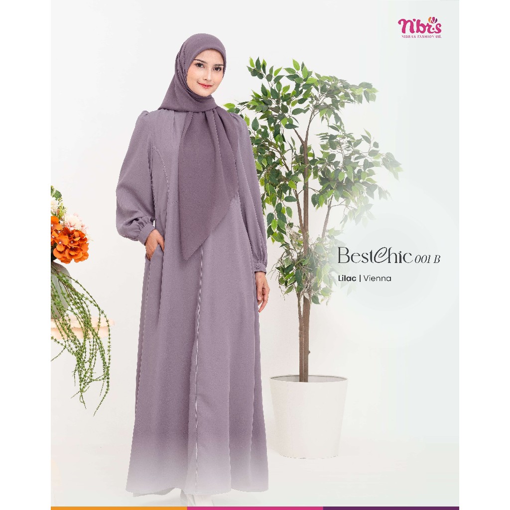 GAMIS WANITA DEWASA // GAMIS DAILY // GAMIS NIBRAS // NIBRAS GAMIS BESTCHIC 001B