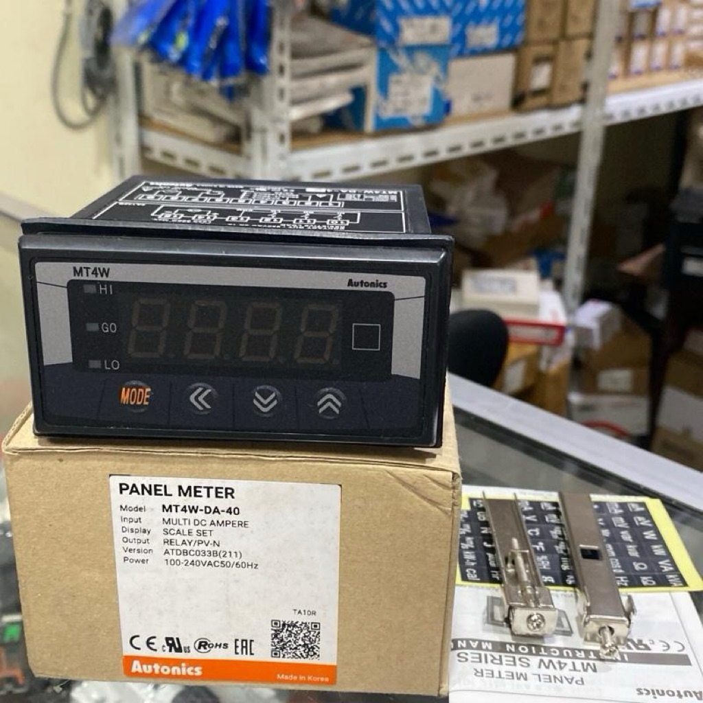 PANEL METER MT4W-DA-40 Autonics Original