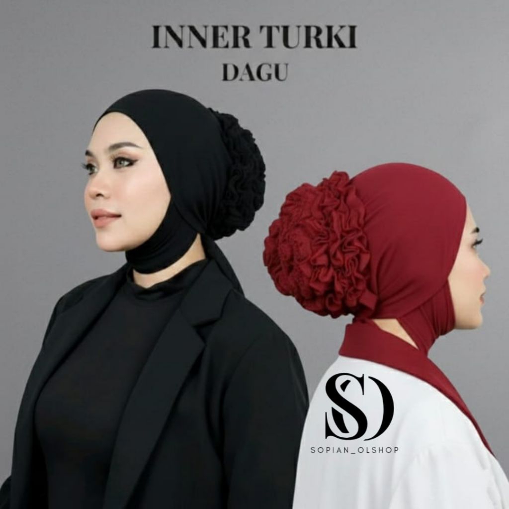 Ciput Turki Dagu Inner/Turki Dagu Dalaman Jilbab