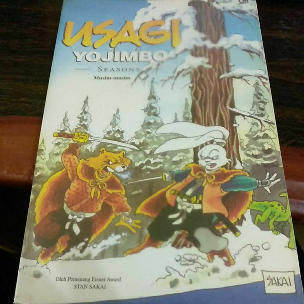 graphic novel usagi yojimbo seasons