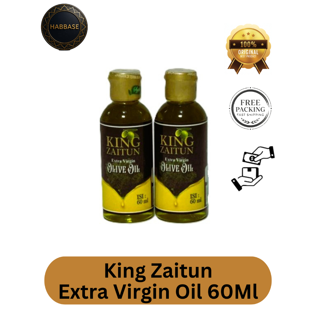 KING ZAITUN EXTRA VIRGIN OLIVE OIL 60 ML / EXTRA VIRGIN OLIVE OIL