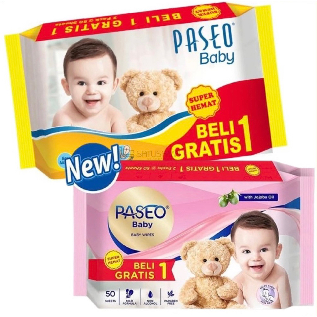 TERMURAH TISU BASAH BABY PASEO | PASEO BABY WIPES