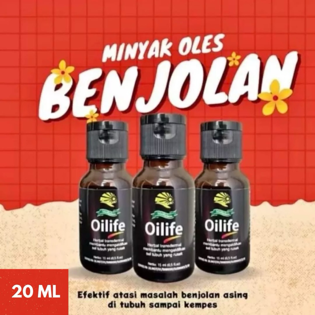 7 Hari Benjolan Kempes - OILIFE Obat Penghilang Benjolan Ambeien Lipoma dan Wasir | OBAT BENJOLAN SE