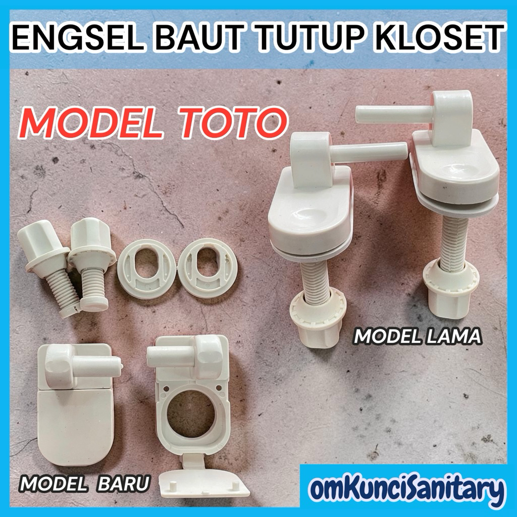 Toto Engsel Baut Tutup Kloset Duduk Model Lama Engsel Kloset Duduk Toto Baut Engsel Tutup Closet Dud
