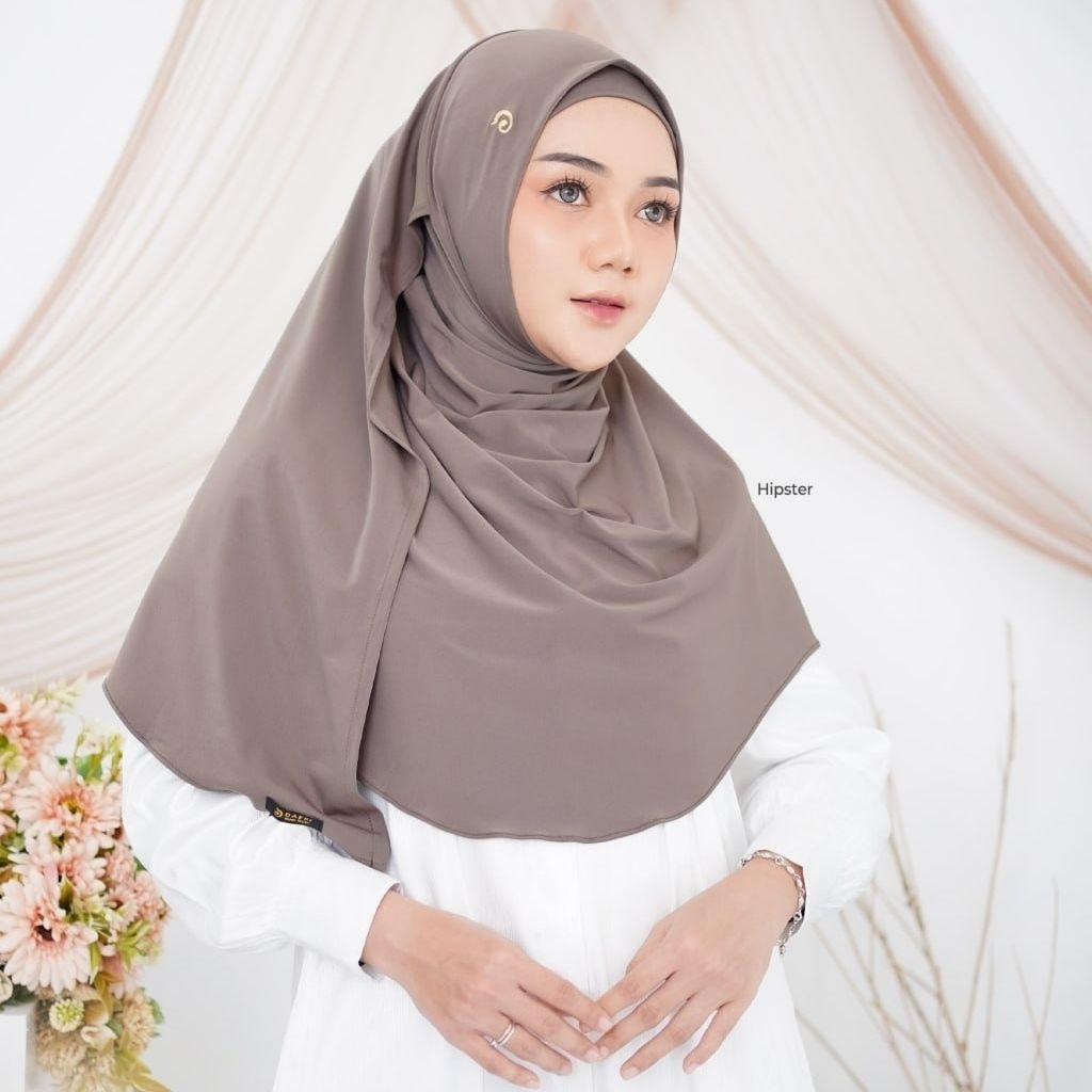 Daffi Hijab Style - Tyas Series Jilbab Pasmina Instan Wanita Model Langsung Slup Tanpa Peniti Kerudu