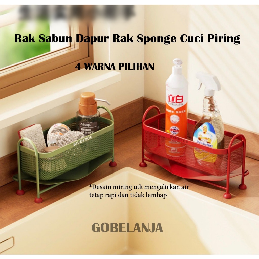 Rak Wastafel Cuci Piring Tempat Spons Cuci Piring Rak Cuci Piring Wastafel Rak Spons Cuci Piring