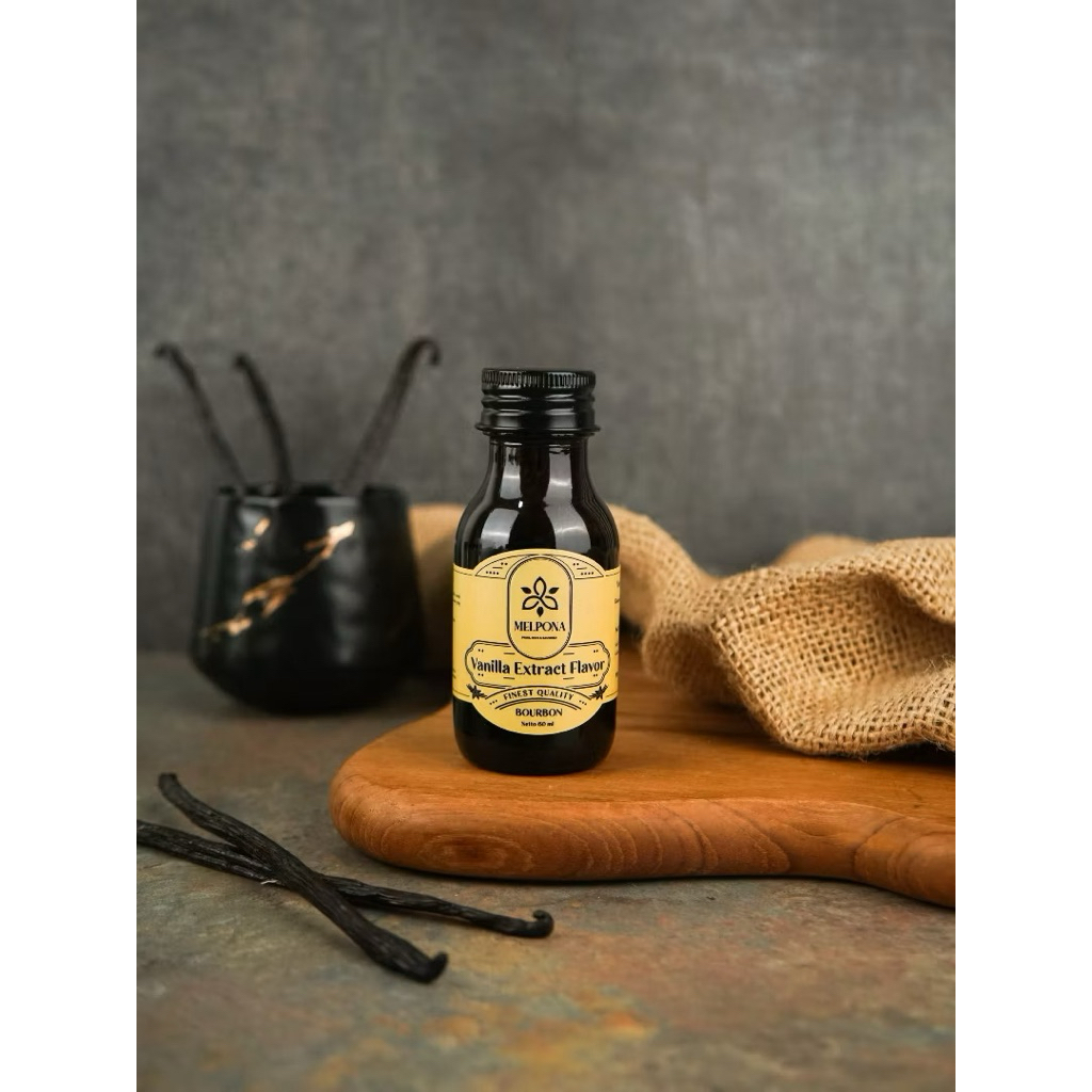 Ekstrak Vanili Tahitian Premium Tanpa Alkohol 60 ml