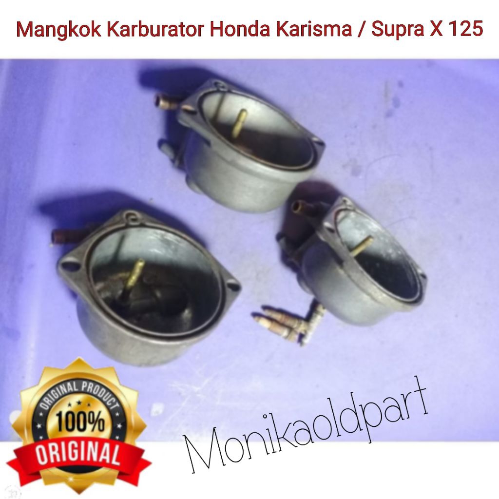 Mangkuk Mangkok Karburator Honda Karisma 125 SupraX 125 Original