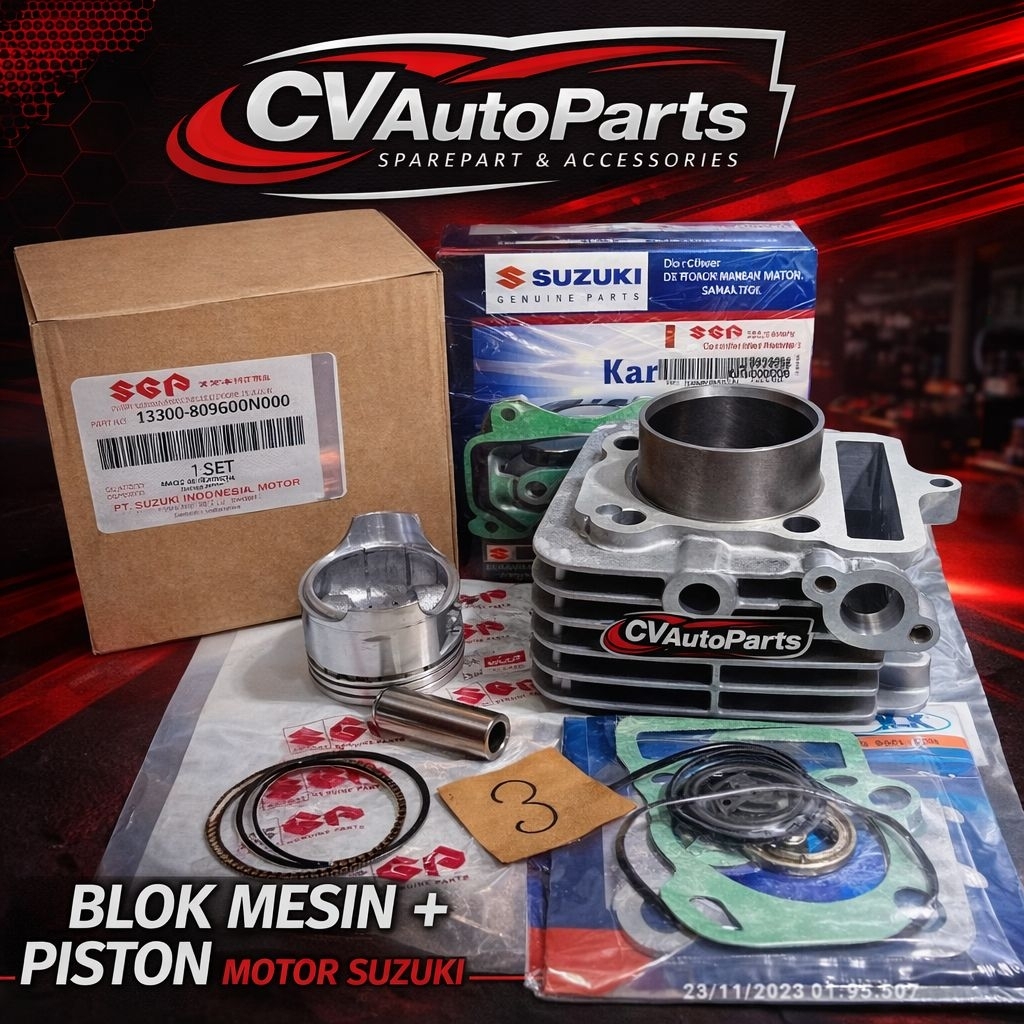 BLOCK SEHER SUZUKI SMASH 110 - CYLINDER BLOCK SMASH 110 - MS Store