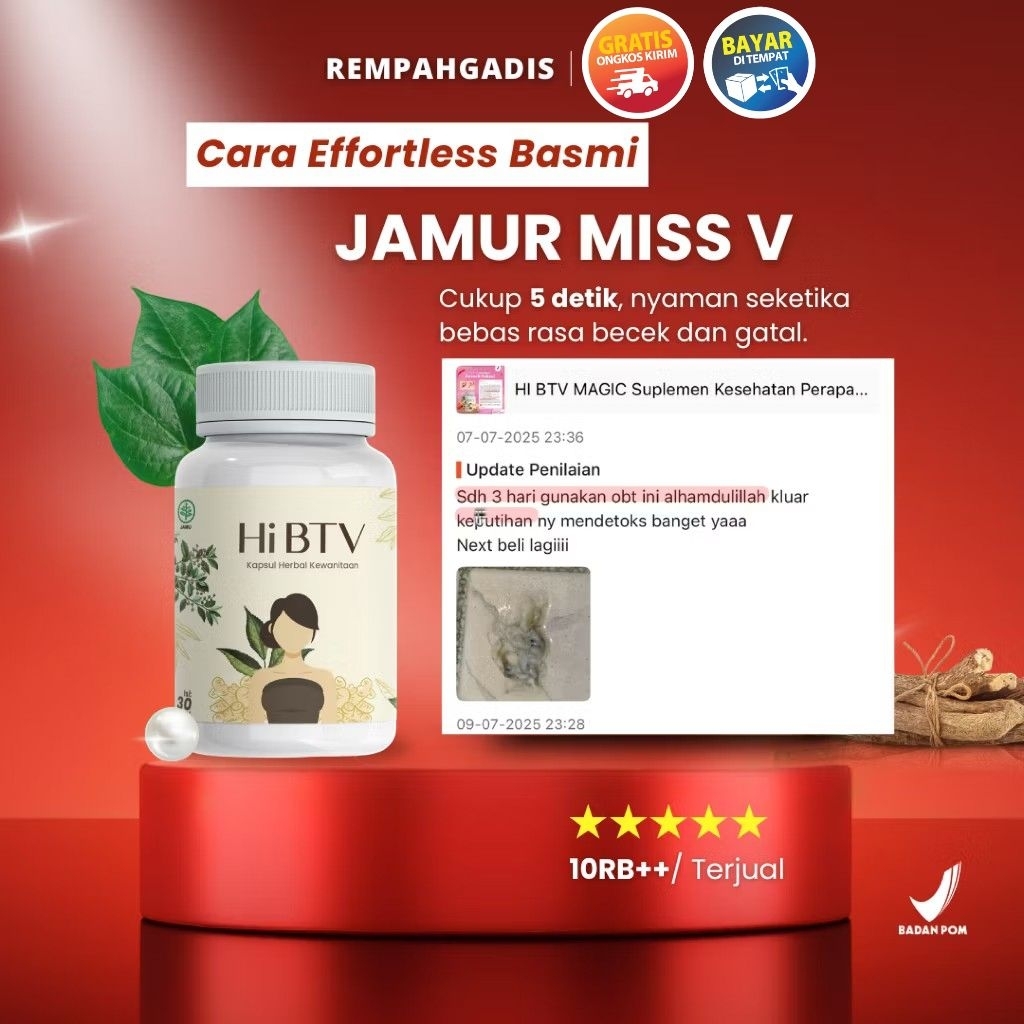 BTV MAGIC Pil Perawan Miss V Obat Keputihan Ampuh