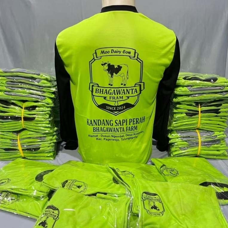 Kaos promosi bahan halus / kaos pertanian / kaos toko bangunan