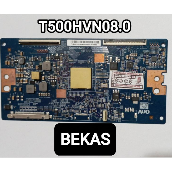 TCON LED SONY KDL 50W800B - 50W800 - T CON TICON SONY T500HVN08.0 CTRL BD 50T20-C04