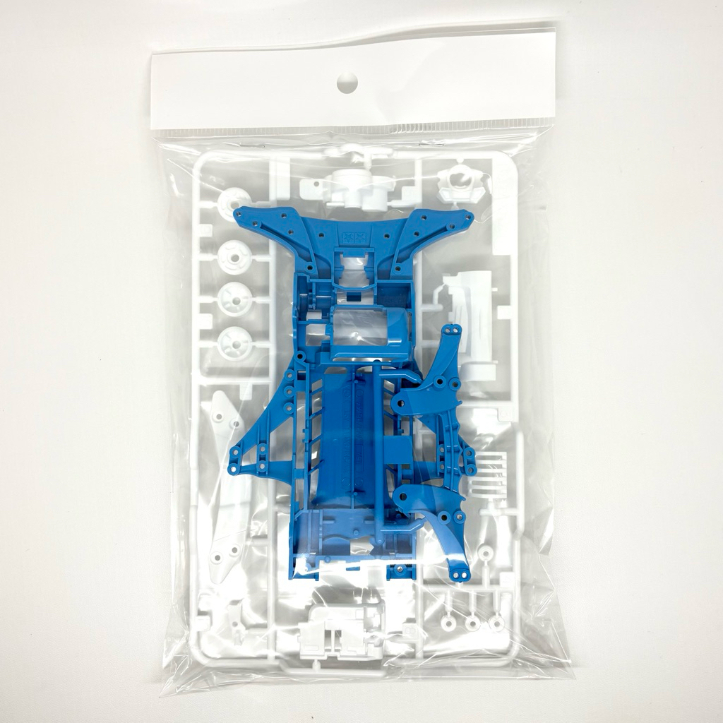 Tamiya FM-A FMA Light Blue Chassis Set + White Gearbox TKC Loose Part Original