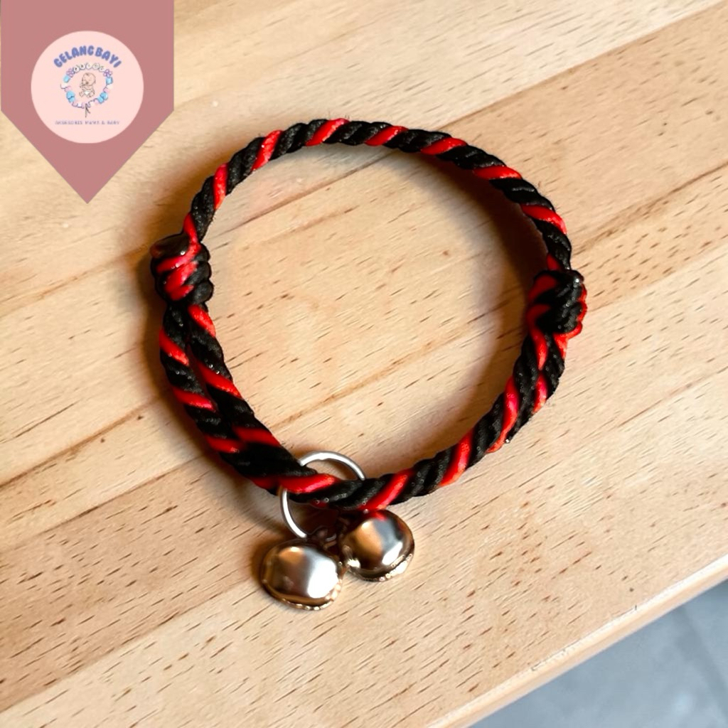 Gelang bayi gelang tangan bayi gelang kaki bayi lonceng langsung kirim