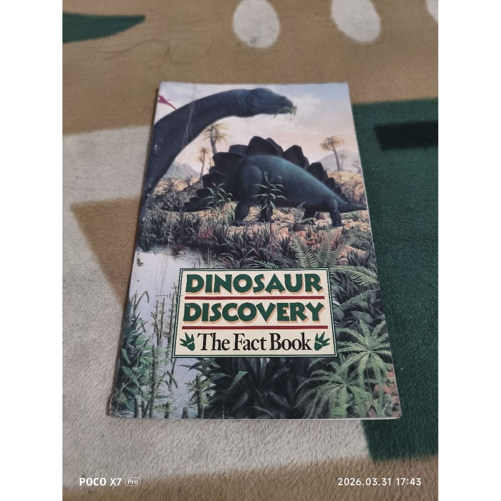 buku dinosaur discovery the fact book second