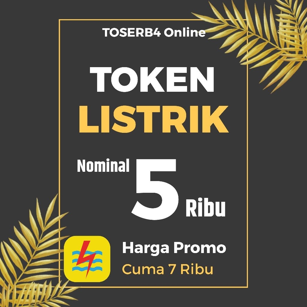 TOKEN Pulsa Listrik PLN 5K 5 Ribu 5rb Eceran Murah (Kirim Kode via Chat)