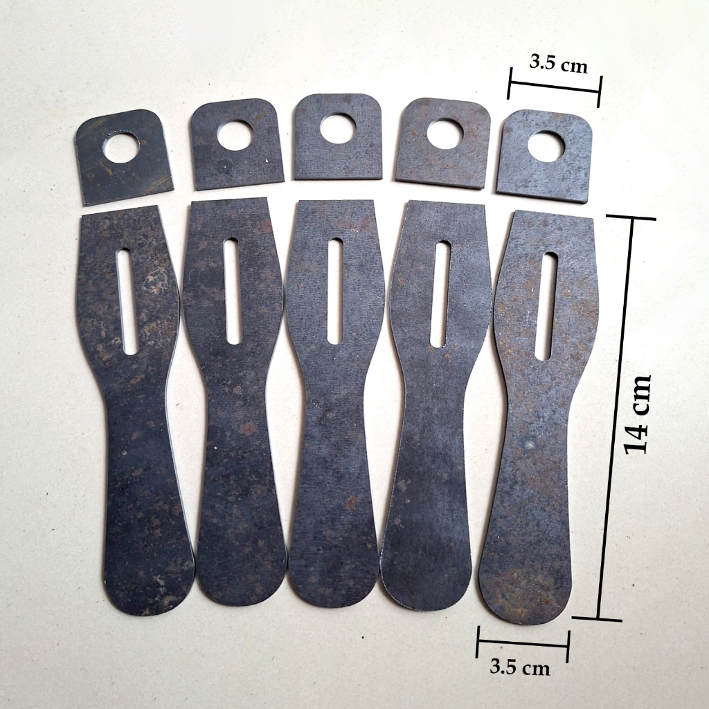 Grendel besi / Gagang kuncian besi 2MM PINTU PAGAR LAS