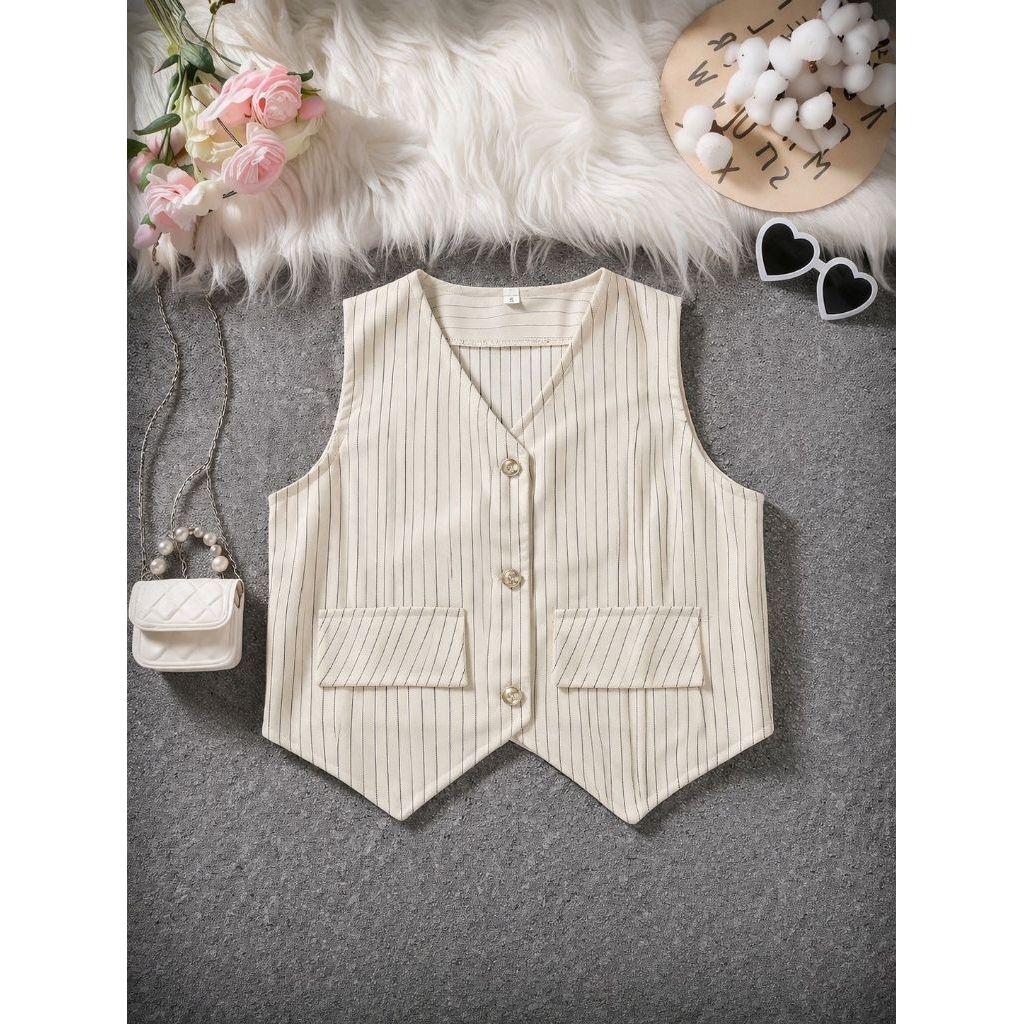 Vest Anak Motif Salur