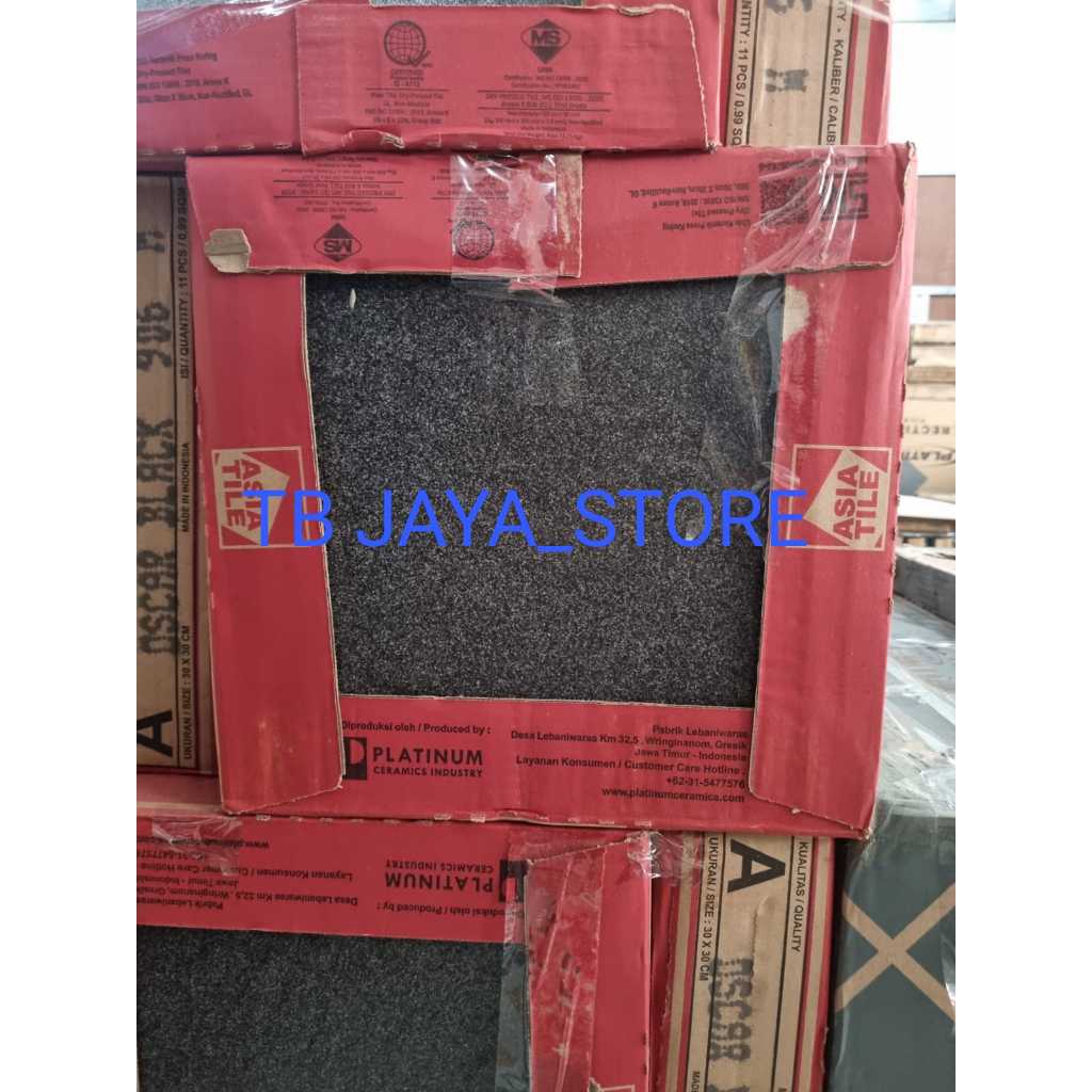 KERAMIK KASAR 30 X 30 MODEL BATU ASIA TILE OSCAR BLACK GREY BROWN