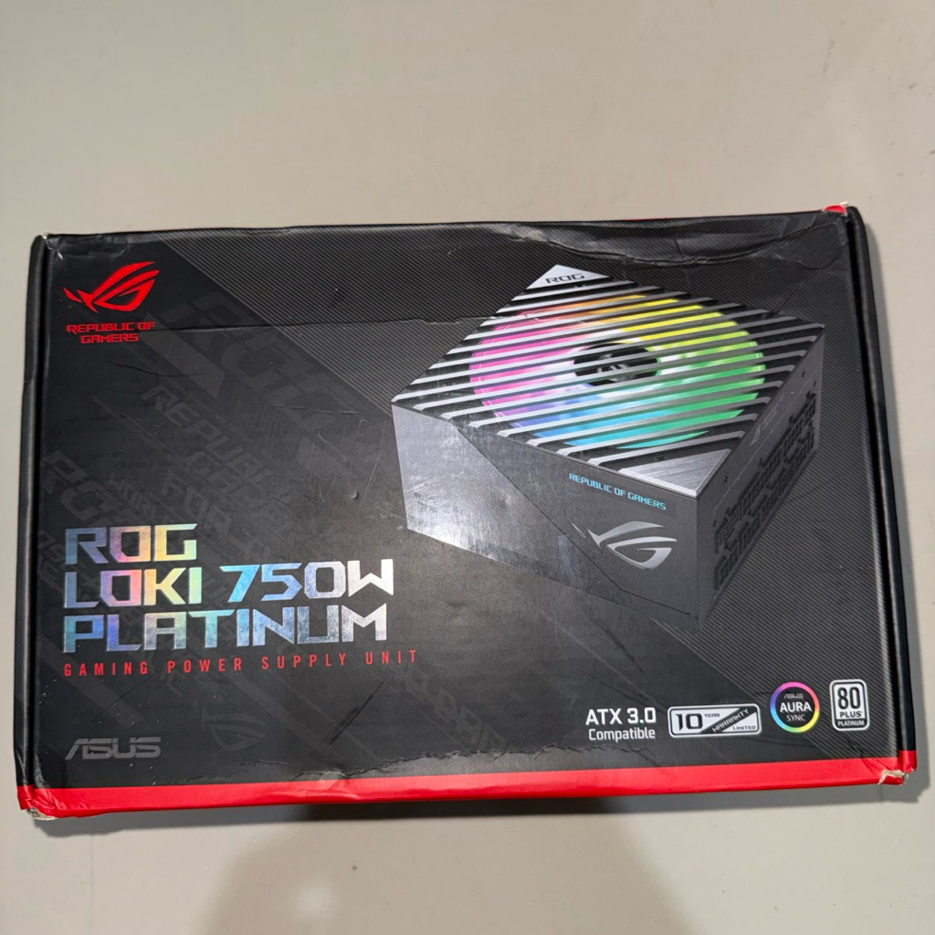 Asus ROG LOKI SFX-L 750W Platinum - PSU Asus ROG LOKI SFX L 750W Platinum - PSU SFX-L 750W - PSU SFX