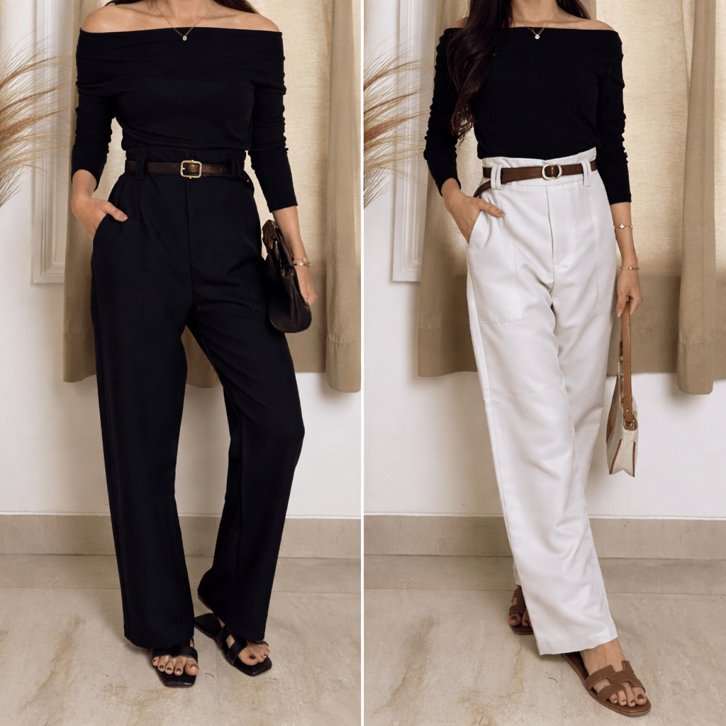 Bawahan Wanita Kekinian Dengan Cutingan Kekinain / Celana Bahan Wanita Bawahan Wanita High Waist Kek