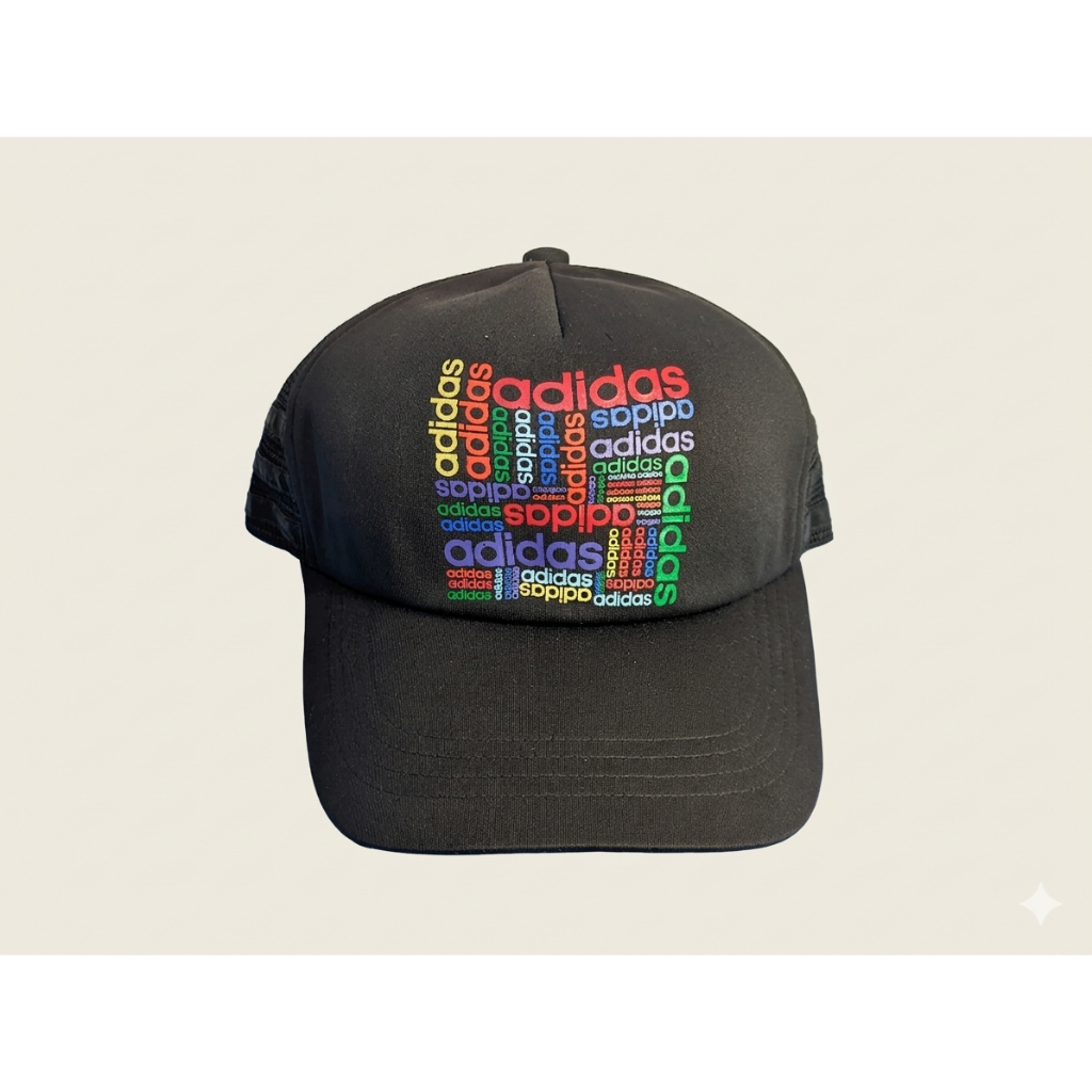 link co adidas vintage trucker hitam