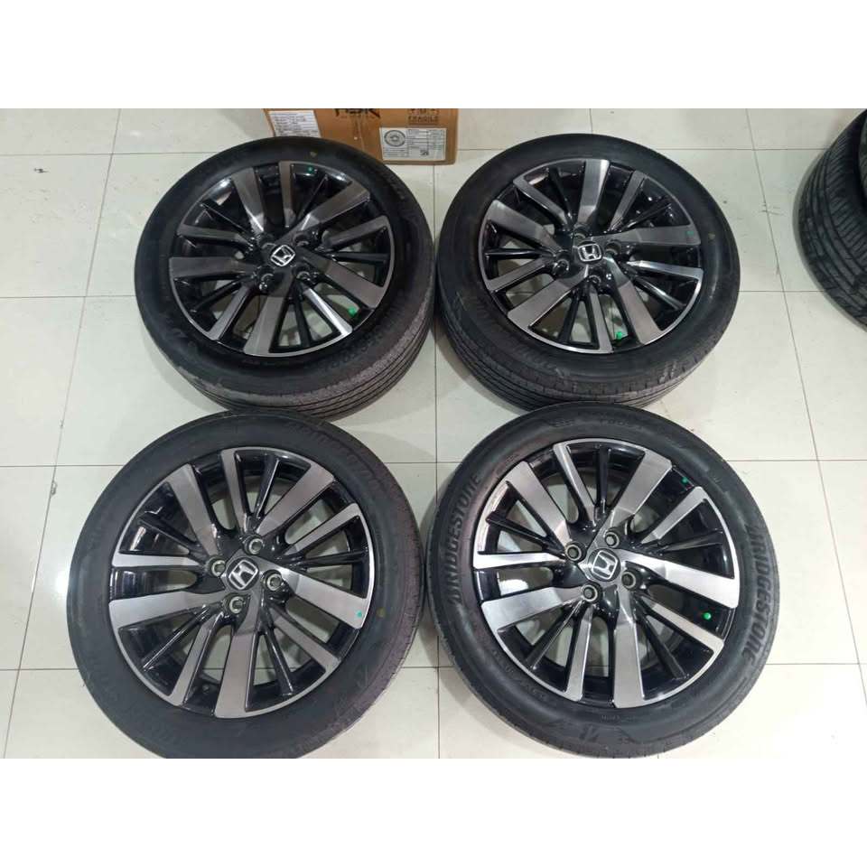 VELG MOBIL BEKAS ORI HONDA CITY HATCHBACK R16 + BAN