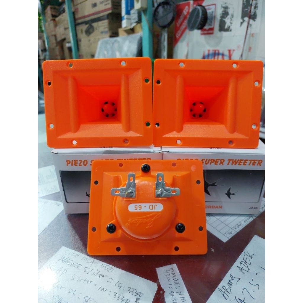 tweeter audax 65 orange piezo utuk rumah burung walet