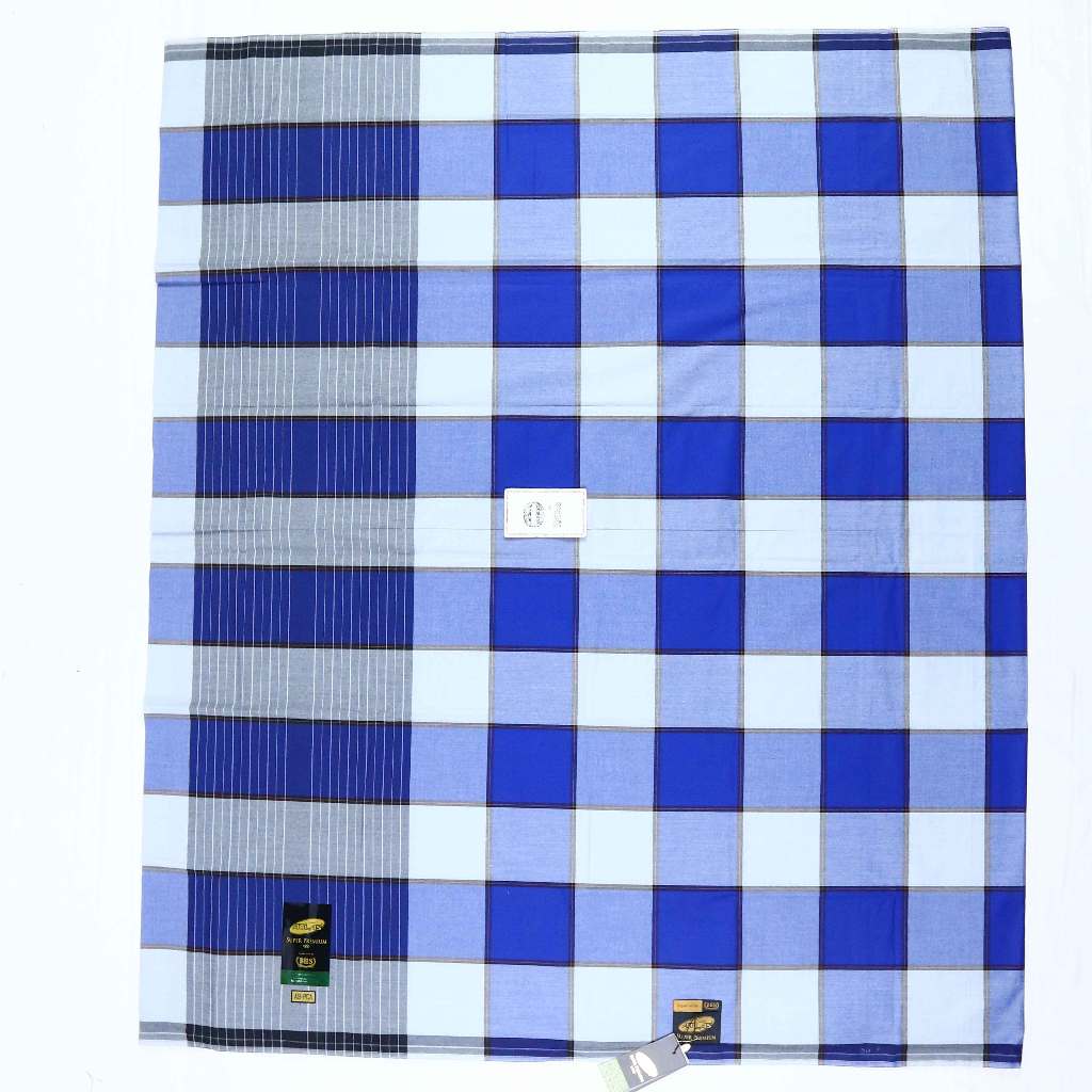 Sarung ATLAS Super Premium Gold S900  Motif PCA Varian Hitam Putih Warna Harga Terjangkau