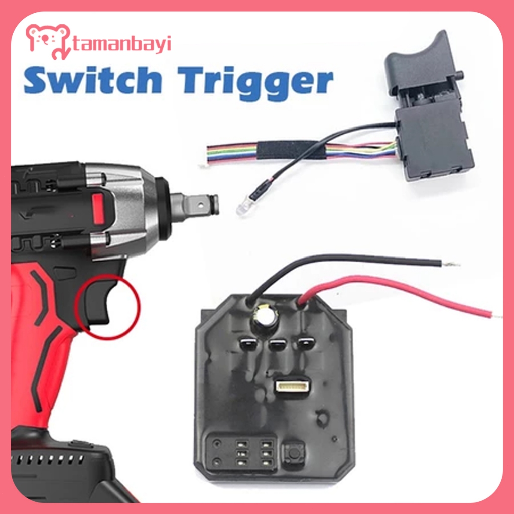 Saklar Modul Impact Wrench JLD Esc Speed Controller Impact Wrench Drill Brushless JLD Switch 1pcs CO